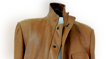 [ジャンパー] ①鹿革ブルゾン 1着 ②羊革ハーフコート 1着のクリーニング - 皮革Q&Aサイト ひかくらし