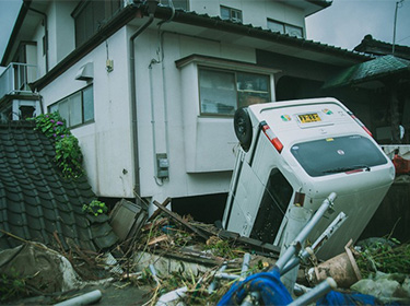 令和2年7月豪雨災害の被害の様子