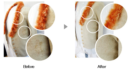 毛皮　クリーニング1